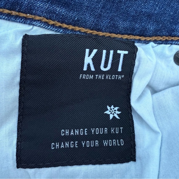 KUT Women’s Toothpick Skinny Medium Wash Stretchy Denim Jeans size 14 - Picture 10 of 16